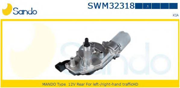 SANDO SWM323181 Двигун склоочисника