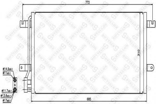 BEHR_ 8FC 351 037-701 Конденсатор, кондиціонер