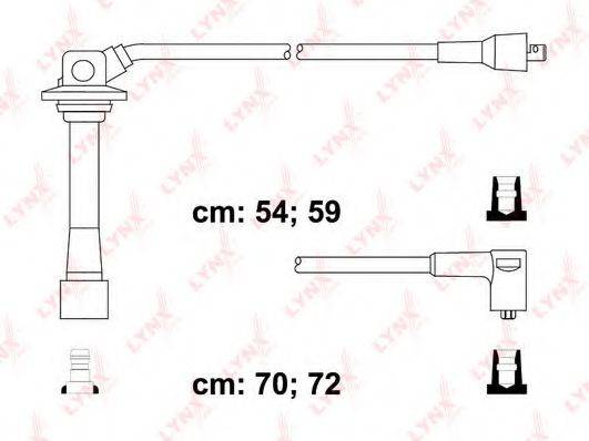 TESLA T758B Комплект дротів запалювання