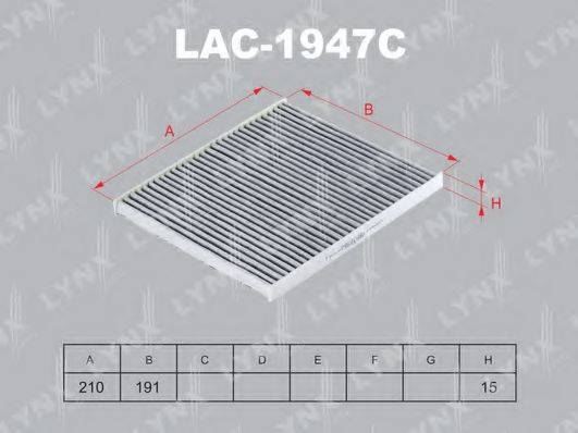 LYNXAUTO LAC1947C Фільтр, повітря у внутрішньому просторі