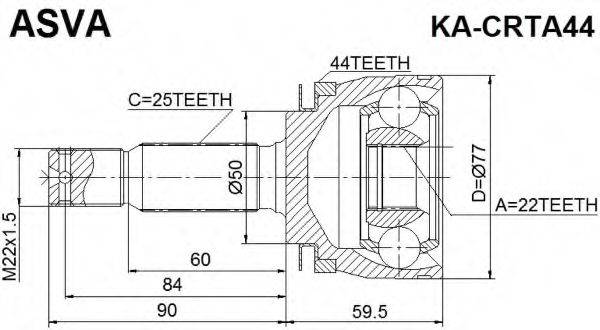 ASVA KA-CRTA44