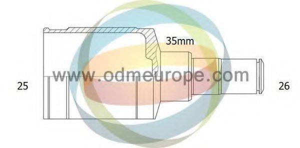 ODM-MULTIPARTS 14126441 Шарнірний комплект, приводний вал