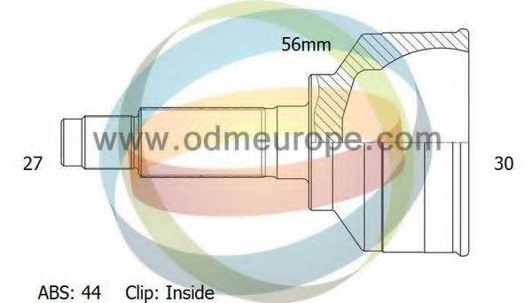 ODM-MULTIPARTS 12070973 Шарнірний комплект, приводний вал