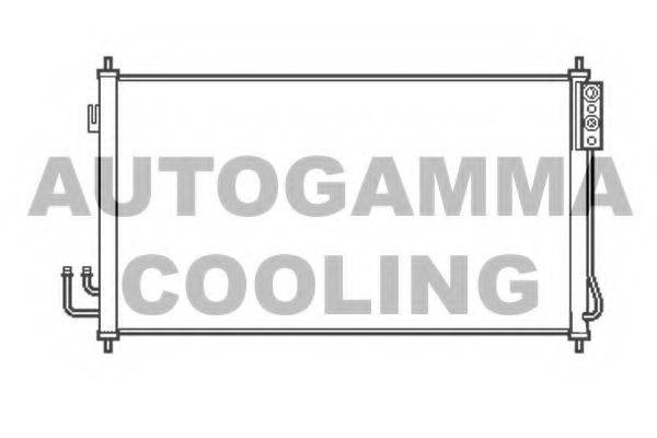 AUTOGAMMA 105404 Конденсатор, кондиціонер