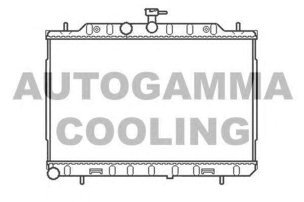 AUTOGAMMA 105442 Радіатор, охолодження двигуна