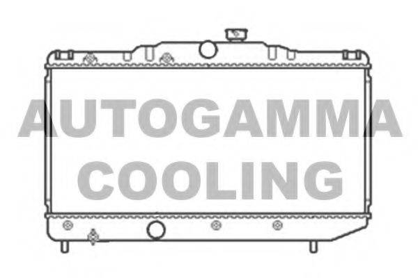 AUTOGAMMA 105575 Радіатор, охолодження двигуна