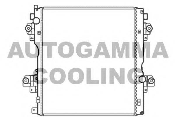 AUTOGAMMA 105877 Радіатор, охолодження двигуна