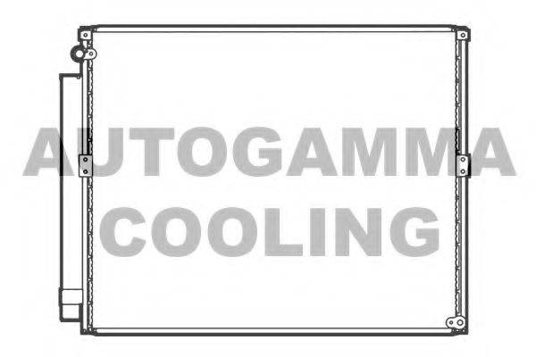 AUTOGAMMA 107295 Конденсатор, кондиціонер