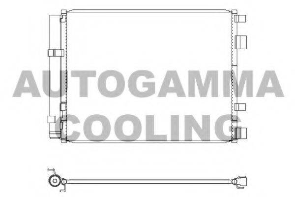 AUTOGAMMA 107344 Конденсатор, кондиціонер