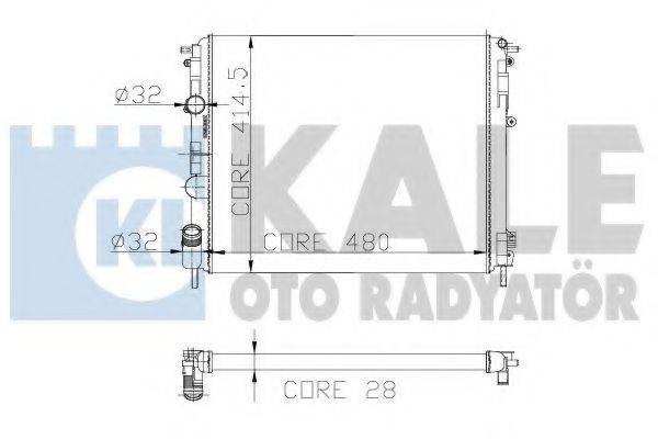 KALE OTO RADYATOR 207100