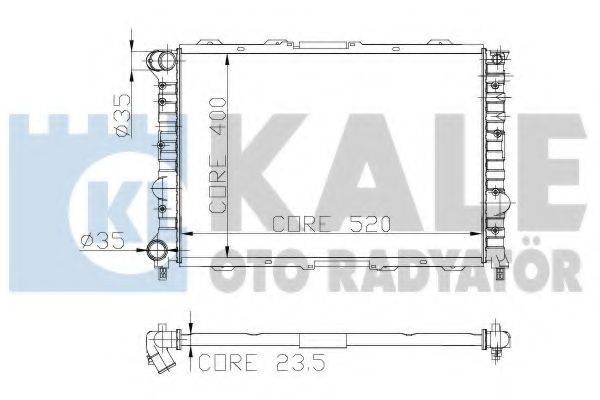 KALE OTO RADYATOR 230900