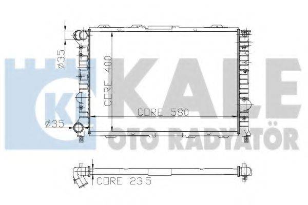 KALE OTO RADYATOR 231000