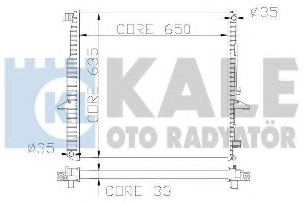 KALE OTO RADYATOR 350200