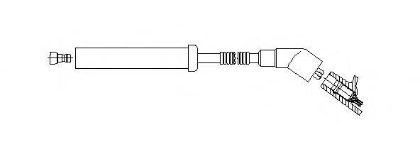 BREMI 6A57E65 Провід запалювання