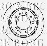 BORG & BECK BBD4343