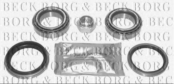 BORG & BECK BWK072 Комплект підшипника маточини колеса