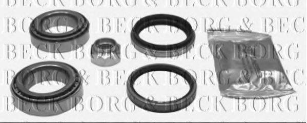 BORG & BECK BWK124 Комплект підшипника маточини колеса