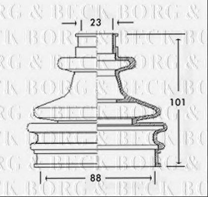 BORG & BECK BCB2201