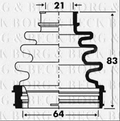 BORG & BECK BCB2867