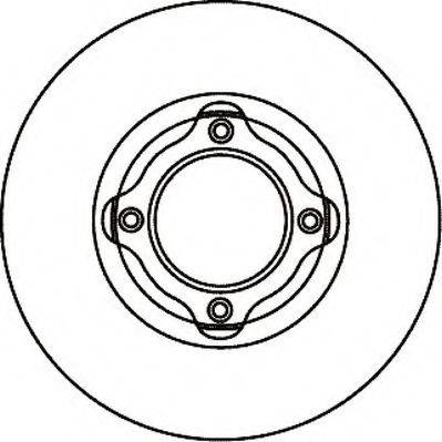 MAZDA 086633251A гальмівний диск