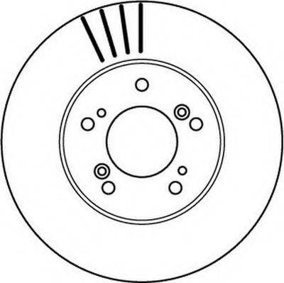 ACURA 45251-SP0-000 гальмівний диск