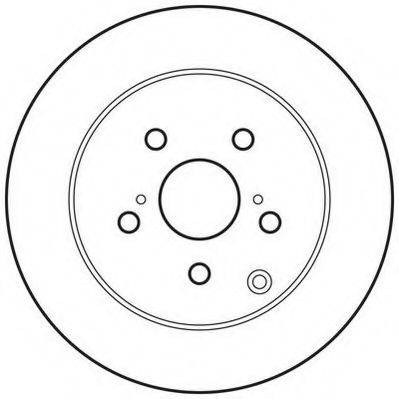 BRAKE ENGINEERING DI956944 гальмівний диск