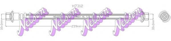BROVEX-NELSON H7312 Гальмівний шланг