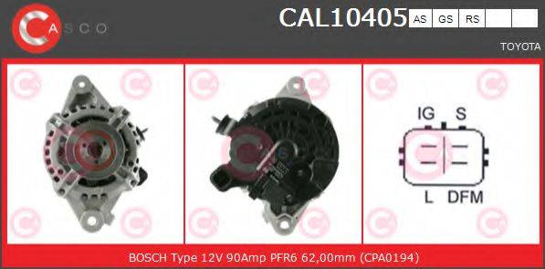 CASCO CAL10405AS