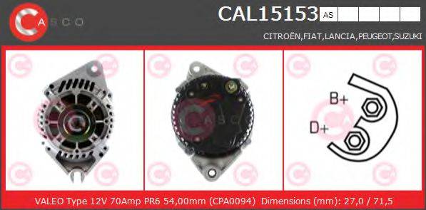 CASCO CAL15153AS