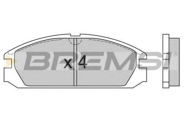 BREMSI BP2503