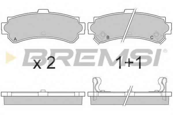 BREMSI BP2690