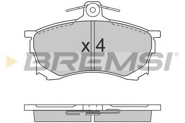 BREMSI BP2700