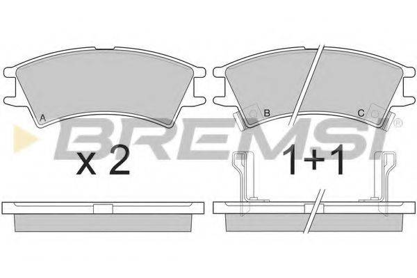 BREMSI BP2825