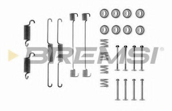 BREMSI SK0514 Комплектуючі, гальмівна колодка