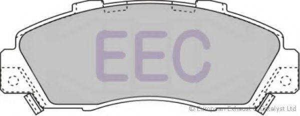 EEC BRP0737 Комплект гальмівних колодок, дискове гальмо