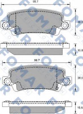 FOMAR FRICTION FO 914181