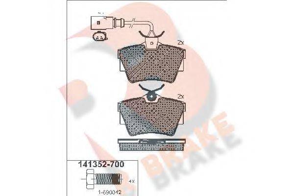R BRAKE RB1352-700