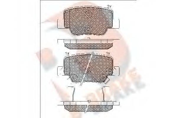 R BRAKE RB1945