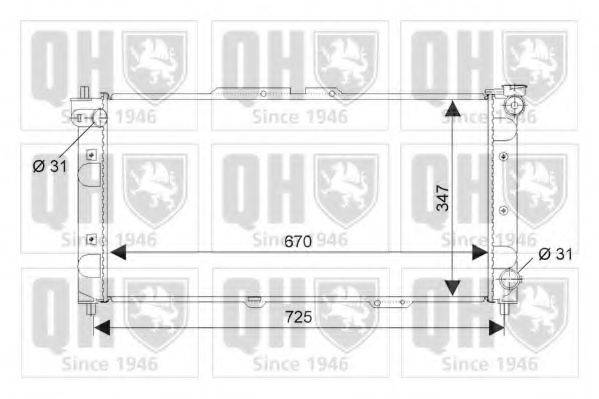 MAZDA BPH5-15-200A Радіатор, охолодження двигуна