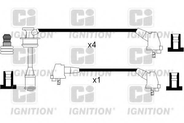 QUINTON HAZELL XC955 Комплект дротів запалювання