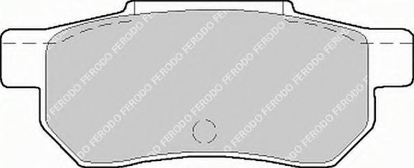 FERODO FSL472 Комплект гальмівних колодок, дискове гальмо