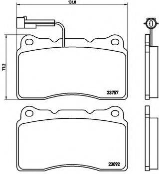 BREMBO P 23 115