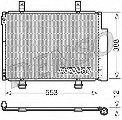 SUZUKI 9531071L00 Конденсатор, кондиціонер