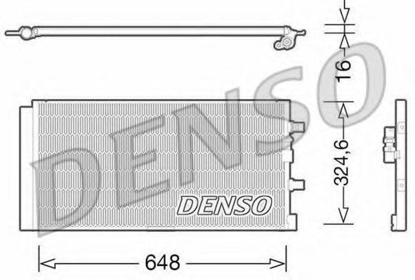 AUDI 8T0260401 Конденсатор, кондиціонер