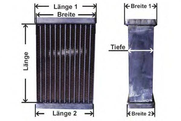 NRF 14915 сітка радіатора, охолодження двигуна