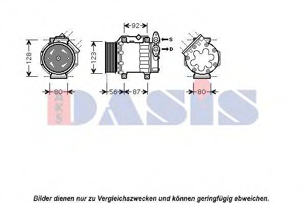 FORD BP8F61450B Компресор, кондиціонер