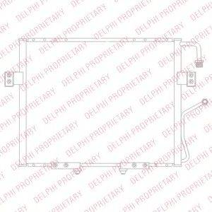 DELPHI TSP0225693 Конденсатор, кондиціонер