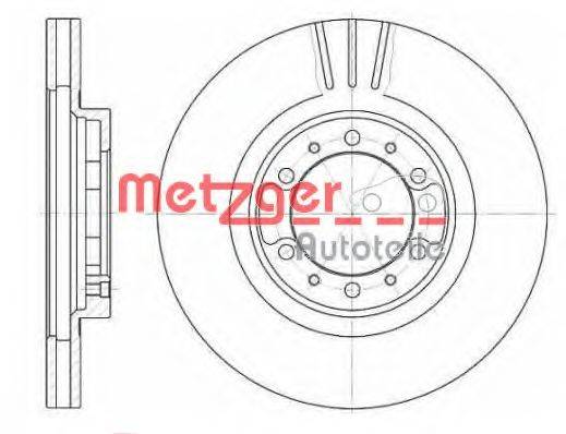 METZGER 646210 гальмівний диск