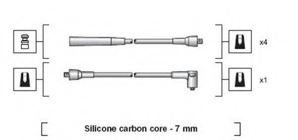 MAGNETI MARELLI 941318111070 Комплект дротів запалювання